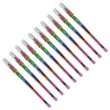 Maxbell 10x Rainbow Stacking Crayons Educational Toy Smooth for Drawing Kids Gift