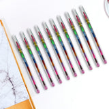 Maxbell 10x Rainbow Stacking Crayons Educational Toy Smooth for Drawing Kids Gift
