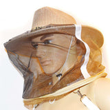 Maxbell Beekeeper Veil Hat Cowboy Hat for Beginner Fishermen Professional Beekeeper A