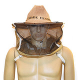 Maxbell Beekeeper Veil Hat Cowboy Hat for Beginner Fishermen Professional Beekeeper A