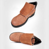 Maxbell Resistant Welder Leather Protectors Heat Resistant Fireproof for Handling brown