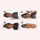 Maxbell Resistant Welder Leather Protectors Heat Resistant Fireproof for Handling brown