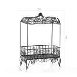 Maxbell Earring Holder Multipurpose Decorative European Style Metal for Bedroom