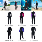 Maxbell Wetsuit Women UV Protection Keep Warm for Water Sports Snorkeling Swimming XS Black