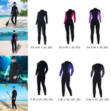 Maxbell Wetsuit Women UV Protection Keep Warm for Water Sports Snorkeling Swimming XS Black