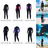 Maxbell Wetsuit Women UV Protection Keep Warm for Water Sports Snorkeling Swimming XS Black