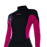 Maxbell Wetsuit Women UV Protection Keep Warm for Water Sports Snorkeling Swimming XS Rose Red