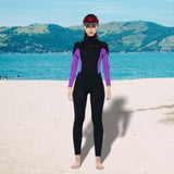 Maxbell Wetsuit Women UV Protection Keep Warm for Water Sports Snorkeling Swimming XS Violet