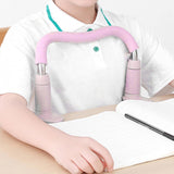 Maxbell Sitting Orthosis Support Bracket Height Adjustable for Teen Birthday Gifts Pink