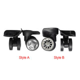 Maxbell 2 Pieces Suitcase Luggage Swivel Caster Wear Resistant Repair Luggage Wheels Style A