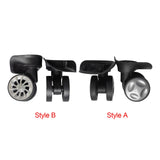 Maxbell 2 Pieces Suitcase Luggage Swivel Caster Wear Resistant Repair Luggage Wheels Style A