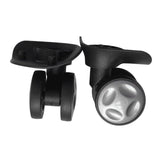Maxbell 2 Pieces Suitcase Luggage Swivel Caster Wear Resistant Repair Luggage Wheels Style A
