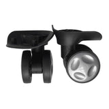 Maxbell 2 Pieces Suitcase Luggage Swivel Caster Wear Resistant Repair Luggage Wheels Style A