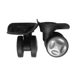 Maxbell 2 Pieces Suitcase Luggage Swivel Caster Wear Resistant Repair Luggage Wheels Style A