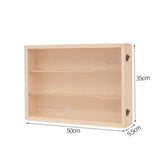 Maxbell Action Figures Display Shelf Stand for Doll Action Figures Collectibles 3 Tier