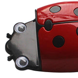 Maxbell Magnetic Dry Erase Marker Holder with Ladybug Shape 2in1 for Workshop Office Red