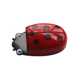 Maxbell Magnetic Dry Erase Marker Holder with Ladybug Shape 2in1 for Workshop Office Red