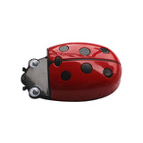 Maxbell Magnetic Dry Erase Marker Holder with Ladybug Shape 2in1 for Workshop Office Red
