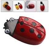 Maxbell Magnetic Dry Erase Marker Holder with Ladybug Shape 2in1 for Workshop Office Red
