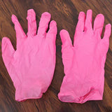 Maxbell 100 Pieces Powder Free Disposable Gloves for Home Gardeners Professional M