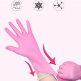 Maxbell 100 Pieces Powder Free Disposable Gloves for Home Gardeners Professional M