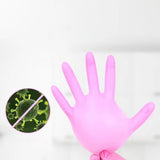 Maxbell 100 Pieces Powder Free Disposable Gloves for Home Gardeners Professional L
