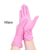 Maxbell 100 Pieces Powder Free Disposable Gloves for Home Gardeners Professional L