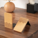 Maxbell Books Stopper Book Support Non Skid Wooden Bookend for Heavy Books Room