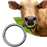 Maxbell Cattle Nose Ring Smooth Husbandry Accessory Durable for Supplies Accessories L