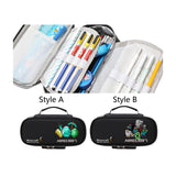 Maxbell Marker Pen Pouch Zipper Office Organizer Bag Portable for School Grils Boys Style A