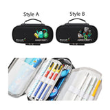 Maxbell Marker Pen Pouch Zipper Office Organizer Bag Portable for School Grils Boys Style A