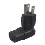 Maxbell 5-15P Male to IEC 320 C13 Female Adapter for PC Monitor Small Rice Cookers
