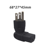 Maxbell 5-15P Male to IEC 320 C13 Female Adapter for PC Monitor Small Rice Cookers