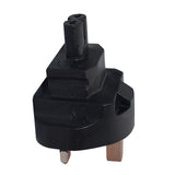 Maxbell UK to IEC320 C7 Conversion plug Adapter Converter for Monitor