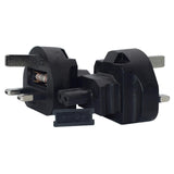 Maxbell UK to IEC320 C7 Conversion plug Adapter Converter for Monitor