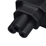 Maxbell UK to IEC320 C5 AC Conversion Plug Computer Power Adapter for Printer Laptop