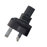 Maxbell UK to IEC320 C13 Power Adapter Lightweight Easily Install for Printer Laptop
