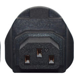 Maxbell UK to IEC320 C13 Power Adapter Lightweight Easily Install for Printer Laptop