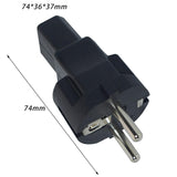 Maxbell EU Male to IEC320 C13 Female none Plug for Household Appliances Pdu Cabinets
