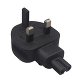 Maxbell UK to IEC320 C7 Conversion Plug 10-13A AC 250V UK Plug for PC Digital Camera