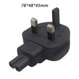 Maxbell UK to IEC320 C7 Conversion Plug 10-13A AC 250V UK Plug for PC Digital Camera