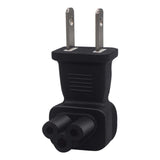Maxbell US Plug to IEC320 C5 Plug Converter Durable for Notebook Desktop Computers