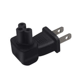 Maxbell US Plug to IEC320 C5 Plug Converter Durable for Notebook Desktop Computers