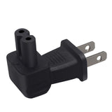 Maxbell US 2 Prong to C7 Adapter Converter Male Female Adapter for Notebook
