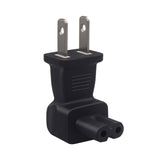 Maxbell US 2 Prong to C7 Adapter Converter Male Female Adapter for Notebook