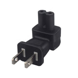 Maxbell US 2 Prong to C7 Adapter Converter Male Female Adapter for Notebook