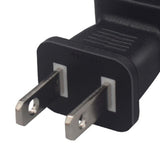 Maxbell US 2 Prong to C7 Adapter Converter Male Female Adapter for Notebook