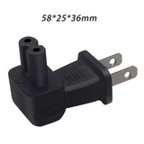 Maxbell US 2 Prong to C7 Adapter Converter Male Female Adapter for Notebook