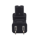 Maxbell US 2 Prong to C7 Adapter Converter Male Female Adapter for Notebook