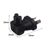 Maxbell Printer Power Cord 2 Pin IEC320 C5 Connector 10A 250V for Computers Laptops